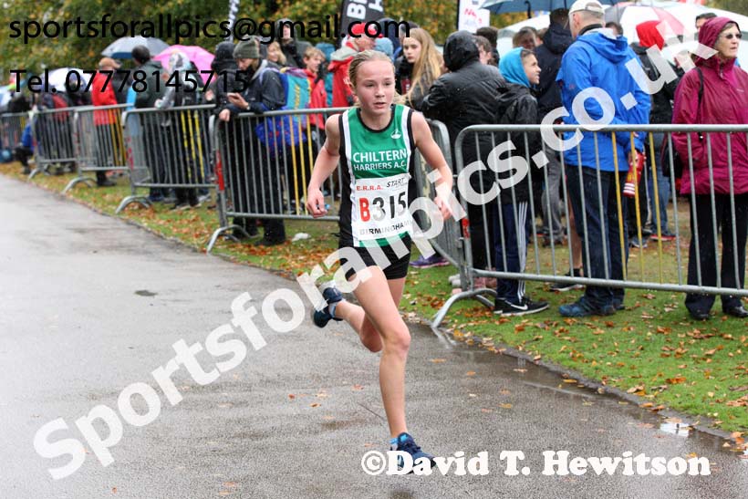 Girls under-13s 3 Stage Relay, 2018 ERRA 6 and 4 Stage and Youngsters Relays. Photo:  David T. Hewitson/Sports for All Pics